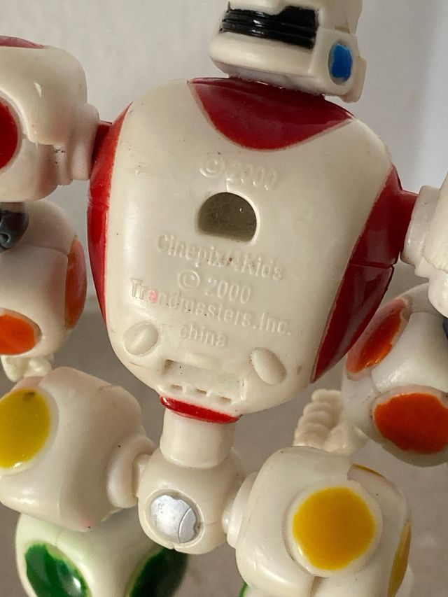 Robô Cubix figura Vintage 2000 TrendMasters