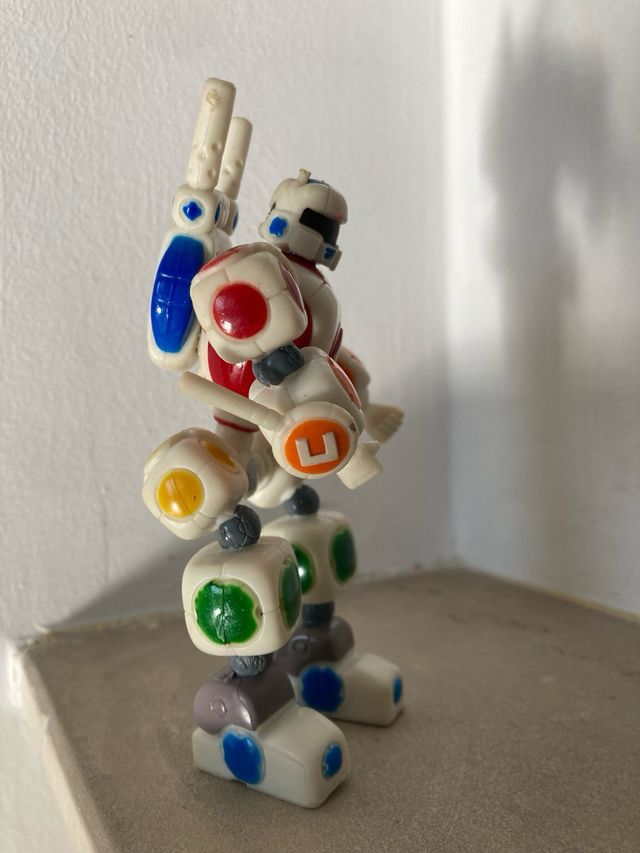 Robô Cubix figura Vintage 2000 TrendMasters