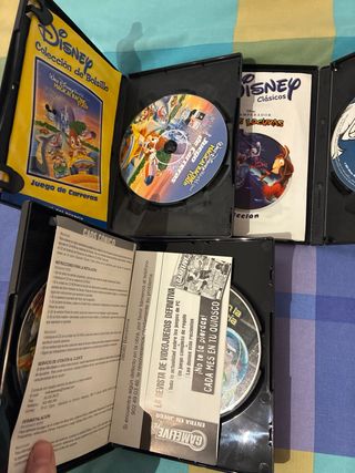 Lote 5 Juegos PC Disney Colección Bolsillo