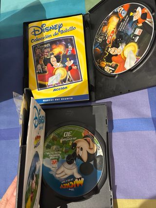 Lote 5 Juegos PC Disney Colección Bolsillo