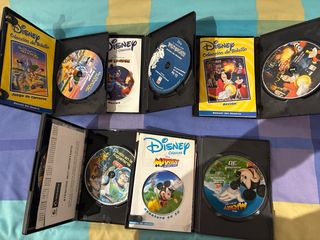 Lote 5 Juegos PC Disney Colección Bolsillo
