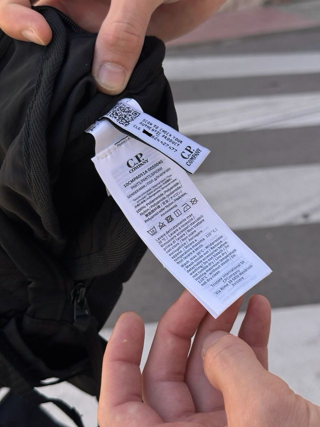 Riñonera de C.P. Company color Negro