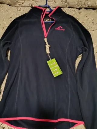 Polar Mountain Pro azul con cremallera