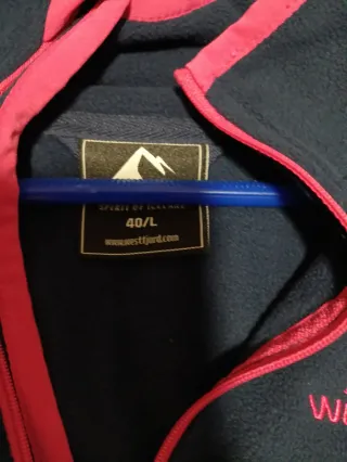 Polar Mountain Pro azul con cremallera