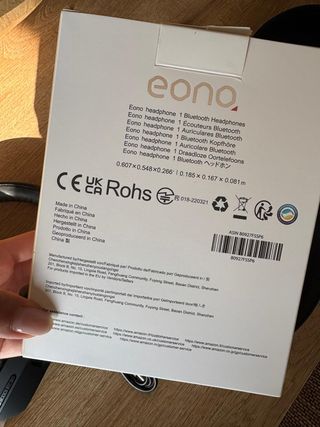 Cuffie Eono Wireless Nere