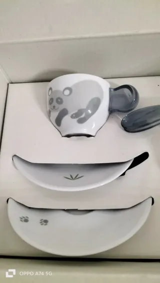 Set 2 Tazze Tête à Tête con Piattini Guzzini