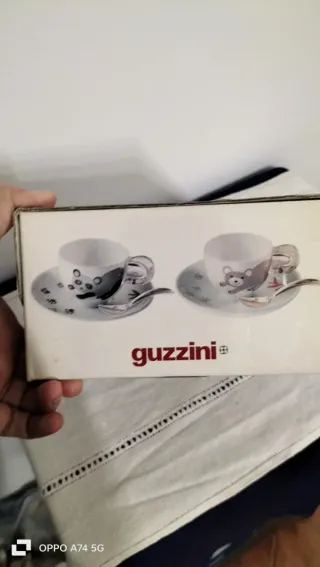 Set 2 Tazze Tête à Tête con Piattini Guzzini