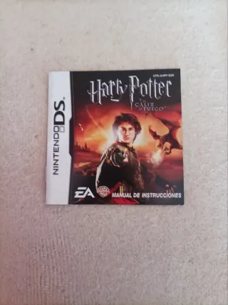Libreto Harry Potter y el Cáliz de Fuego DS