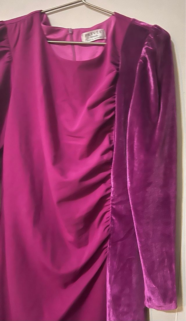 Vestido PRIVE ocasión especial morado