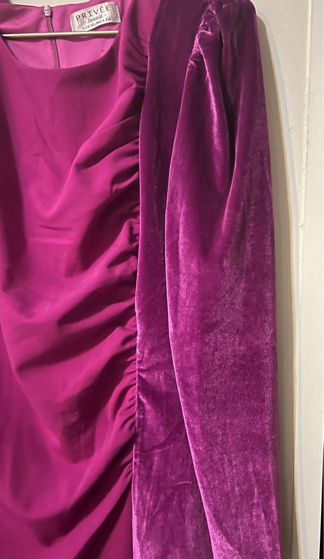Vestido PRIVE ocasión especial morado