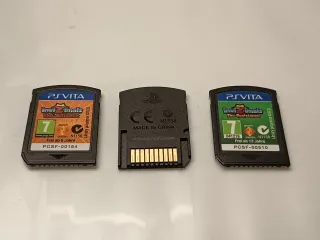 Lote 3 Juegos PS Vita: Minecraft, InviZimals