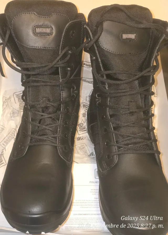 Botas Magnum Fox 8.0 Talla 45 Negras