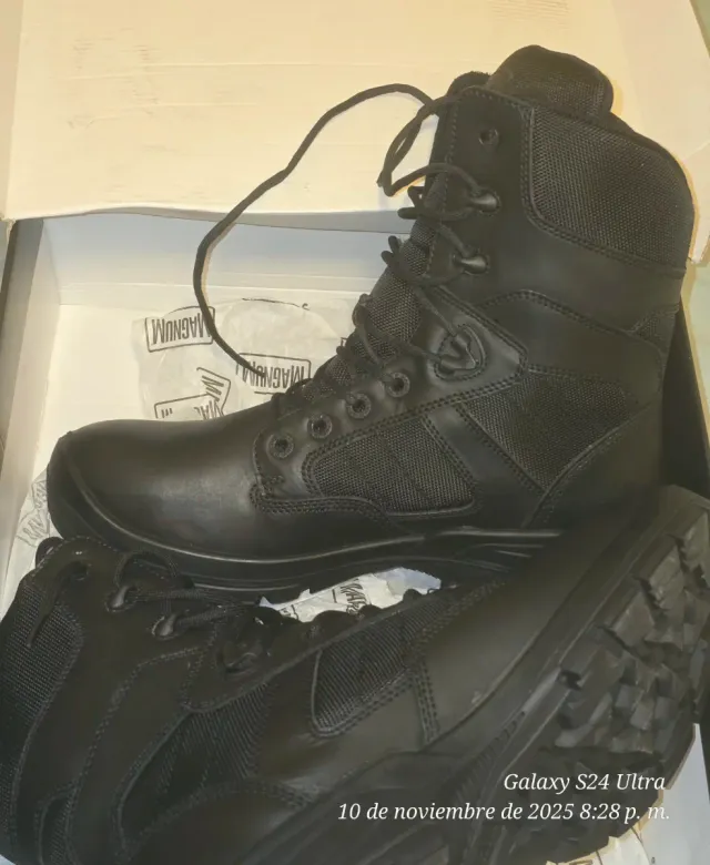 Botas Magnum Fox 8.0 Talla 45 Negras