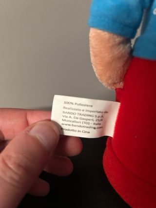 Peluche Gnomo Baci Perugina Elio Fiorucci 2003