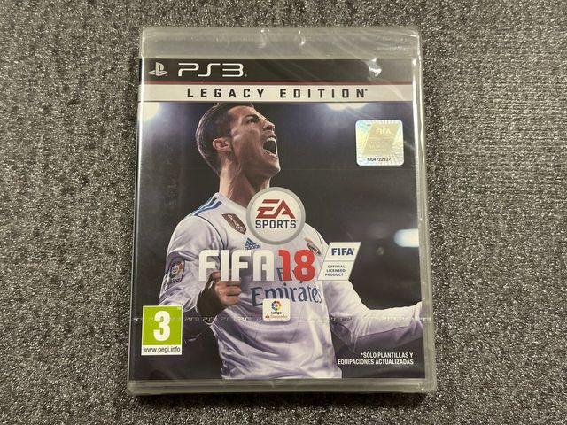 FIFA 18 Legacy Edition PS3 sigillata