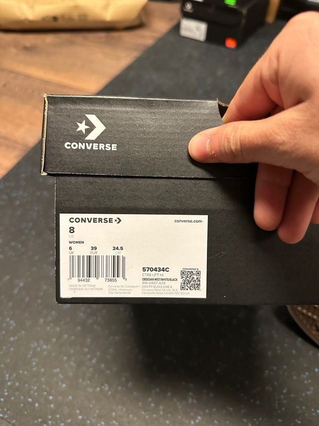 Converse All Star Plataforma Azul para Mulher