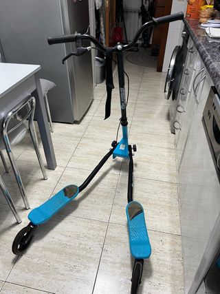 Patinete 3 ruedas azul