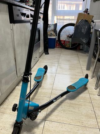 Patinete 3 ruedas azul