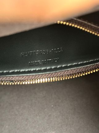 Bolso de hombro YSL gris en ante