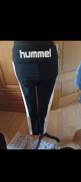 Leggings térmicos negros y blancos