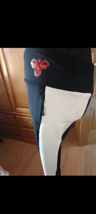 Leggings térmicos negros y blancos