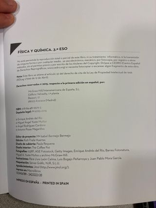 LA+SB Fisica y Quimica 3 ESO