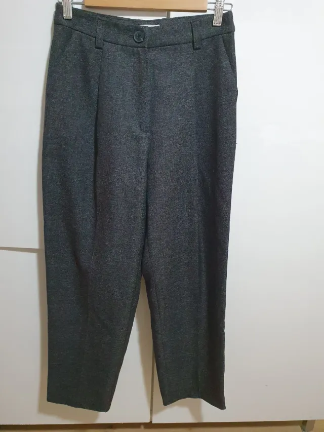 Pantalón vestir mujer Primark gris