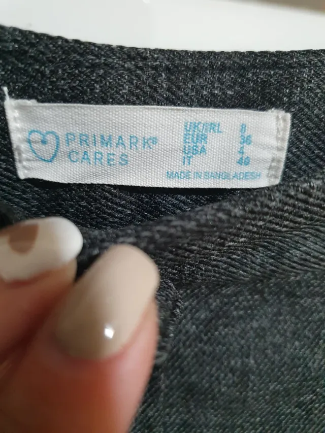 Pantalón vestir mujer Primark gris