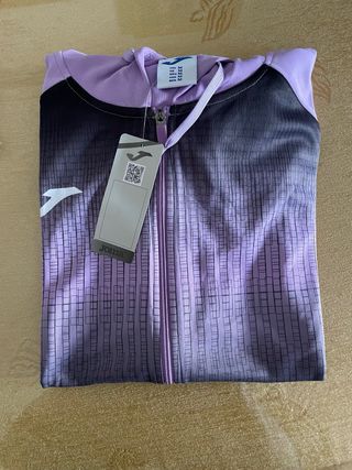 Sudadera Joma Cremallera Degradado Morado