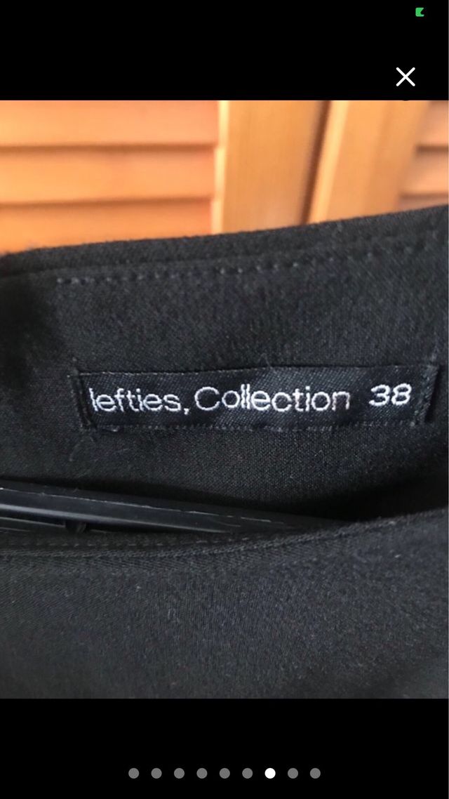 Vestido negro sin mangas