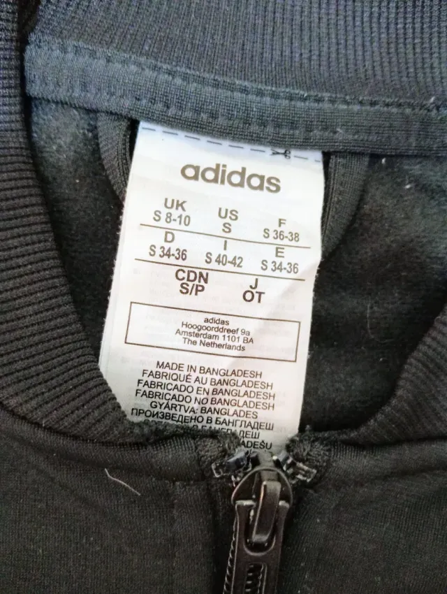 Sudadera Adidas Mujer Talla S Negra