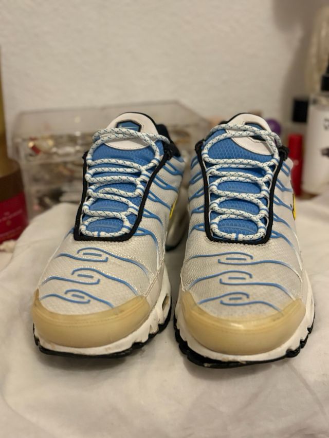 Zapatillas Nike Air Max Plus TN Blancas y Azules