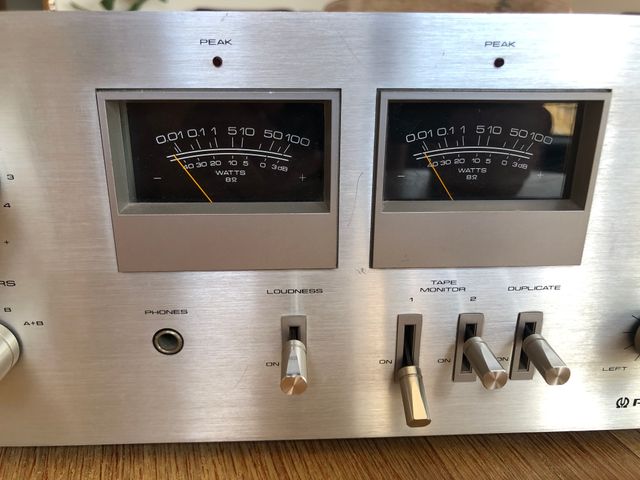 Amplificador Pioneer SA-706 Plata