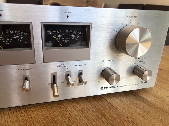 Amplificador Pioneer SA-706 Plata