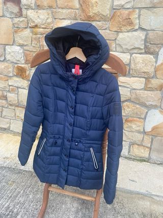 Chaqueta Only azul acolchada