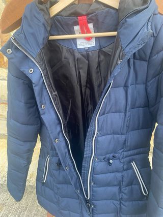 Chaqueta Only azul acolchada