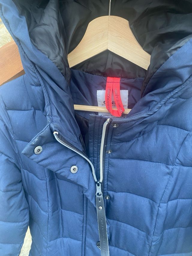 Chaqueta Only azul acolchada