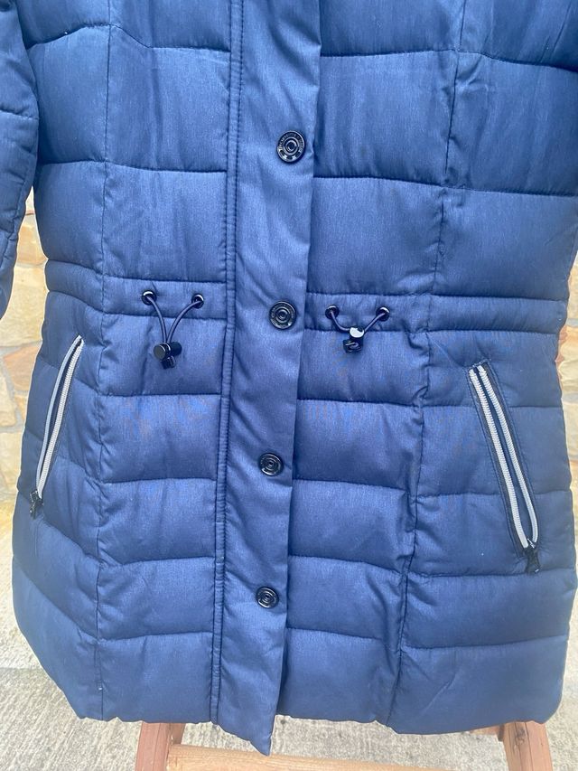 Chaqueta Only azul acolchada