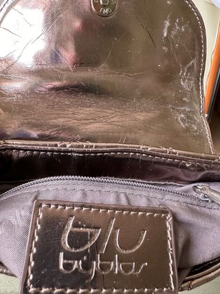 Pochette Byblos metallizzata