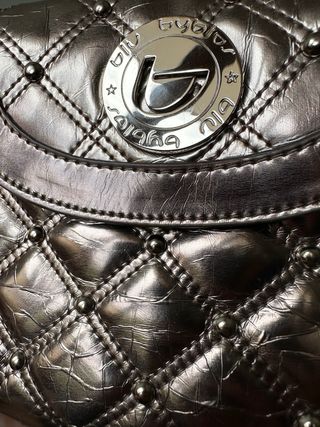 Pochette Byblos metallizzata