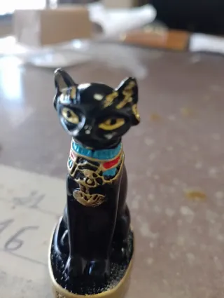 Figuras Gatos Egipcios Negros