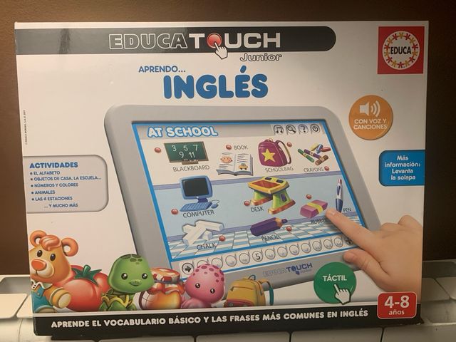 Juego Educa Touch Junior Inglés 4-8 años