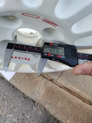 Llantas OZ Racing Blancas 16