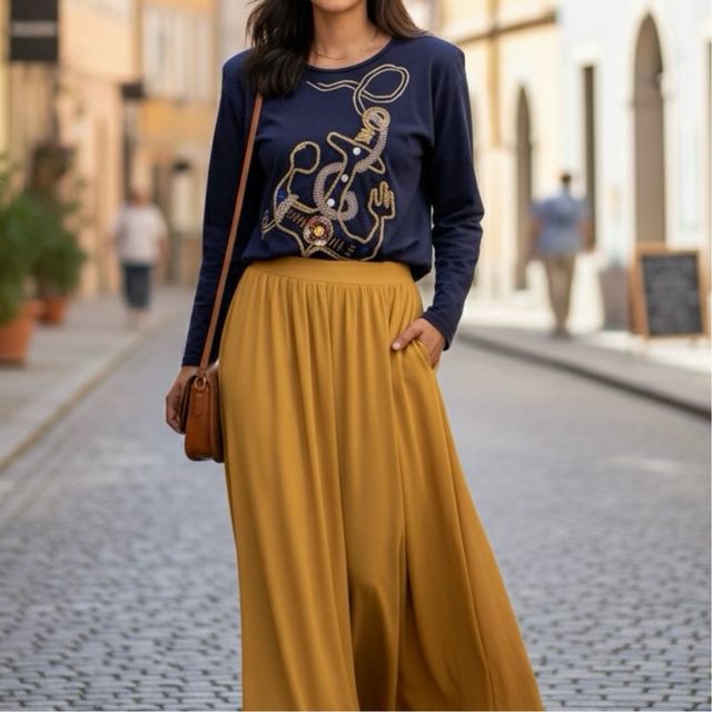 Talla L - Vintage! Sudadera azul