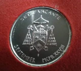500 Lire Vaticano Sede Vacante 1978,,+ settembre78