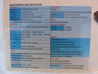 Receptor GPS Bluetooth GP-27