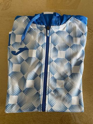 Sudadera Joma Cremallera Estampado Azul Talla L