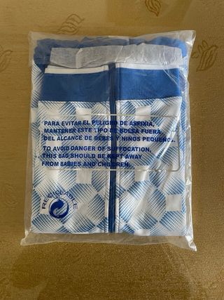 Sudadera Joma Cremallera Estampado Azul Talla L