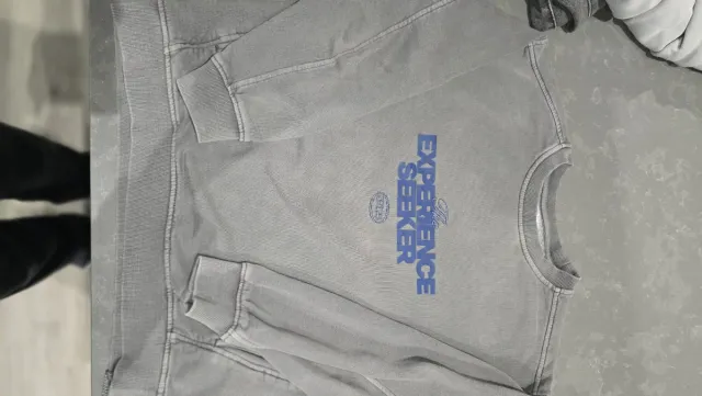 Sudadera gris Experience Seeker