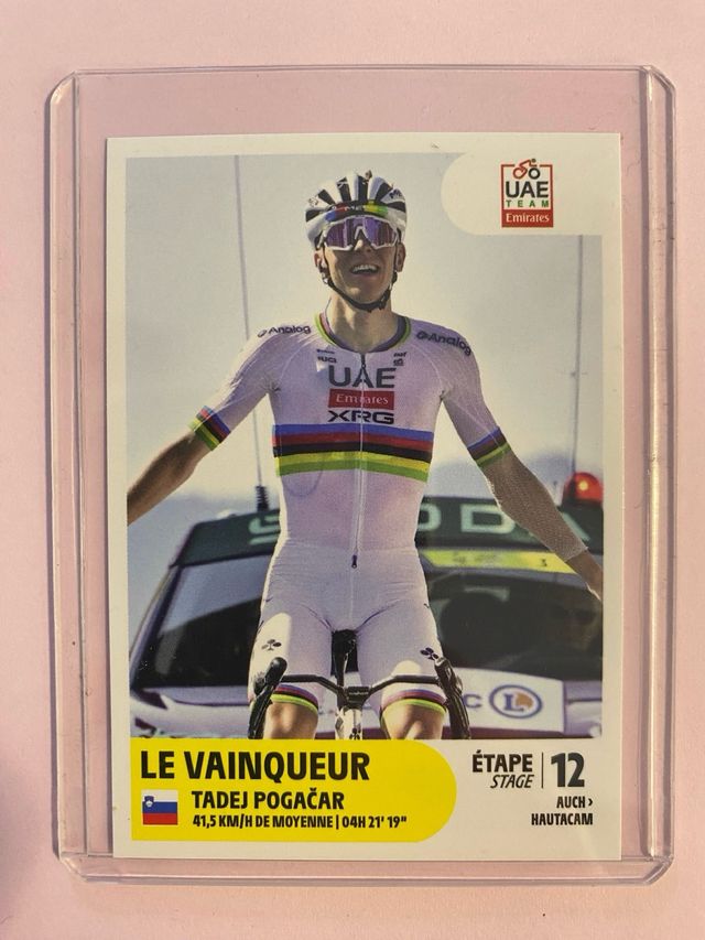 Cromos Tadej Pogacar Tour de France 2025